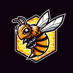 Bee esport logo © BayIllustration