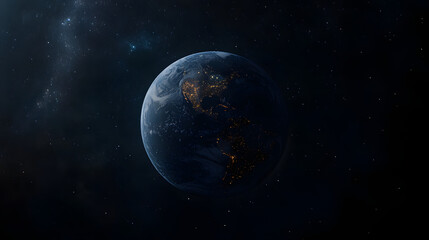 Obraz premium earth in space