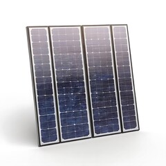 Solar Cell isolated on a white background