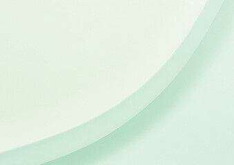 緑色のシンプルなウェーブ背景