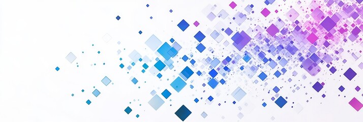 Abstract background with colorful diamond shapes.