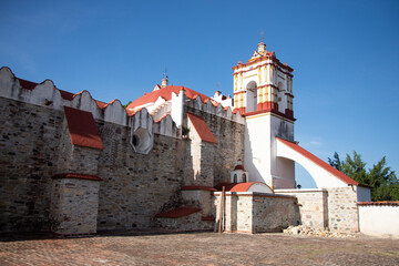 “Preciosa Sangre de Cristo” Church in Teotitlan del Valle in the Oaxaca region of Mexico.
