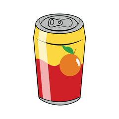 Canned Drink Illustration