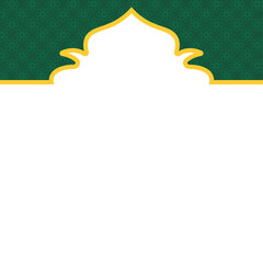 Islamic Header Decoration