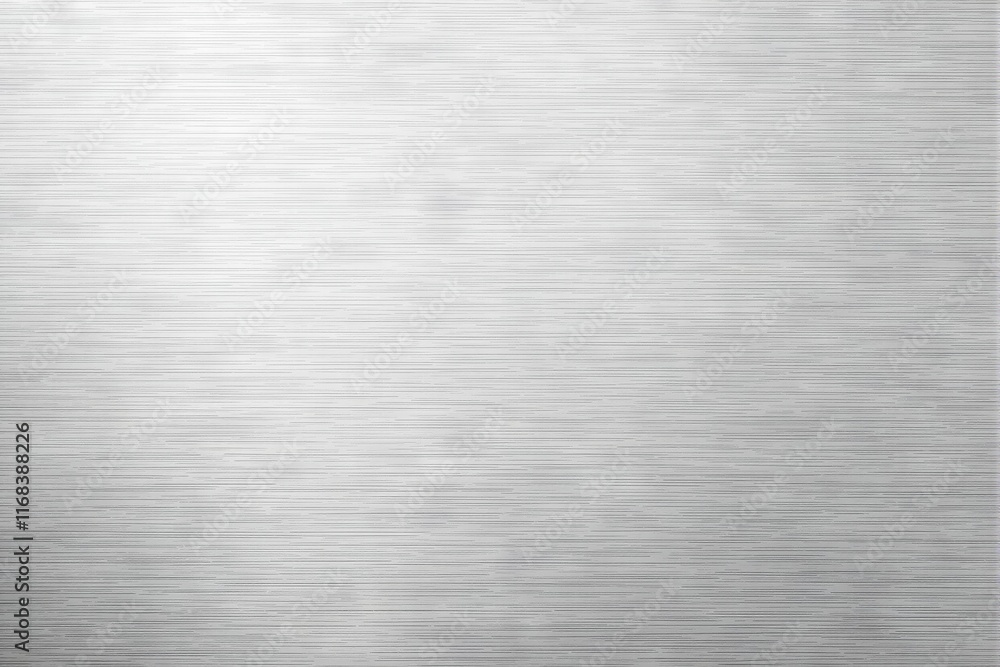 Poster Minimalist textured metal surface background with subtle gray lines and a bright, clean finish. Ai generative.
