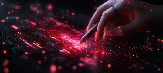 Futuristic Digital Workspace for Data Science AI Technology and Software Engineering Innovation