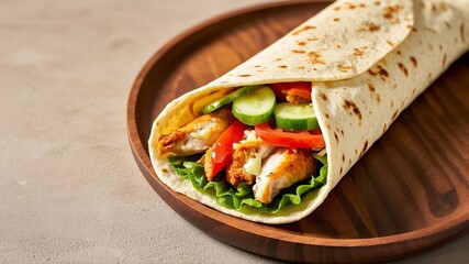 Delicious Chicken Wrap 