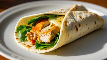 Delicious Chicken Wrap 