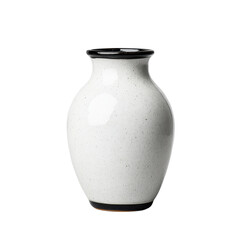 Realistic Ceramic Milk Jar Isolated on Transparent PNG