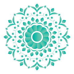 ornamental round ornament beautiful mandala design