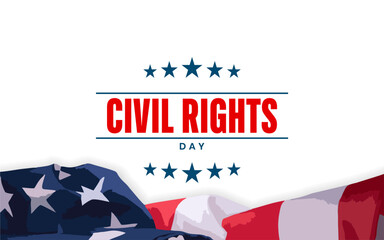 Civil Rights Day holiday concept