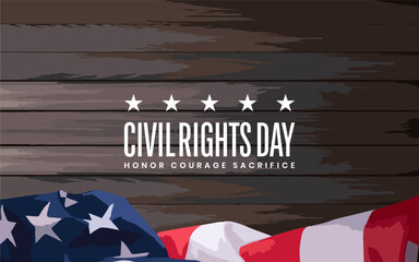 Civil Rights Day holiday concept