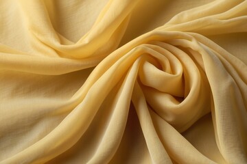 Obraz premium soft yellow chiffon texture background