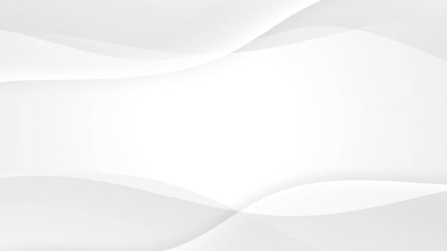 abstract white background gradient smooth wave motion graphic