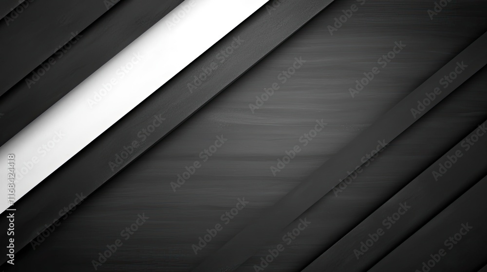 Poster Chalkboard abstract background idea. Abstract geometric pattern with sleek lines and contrasting tones in monochrome style.