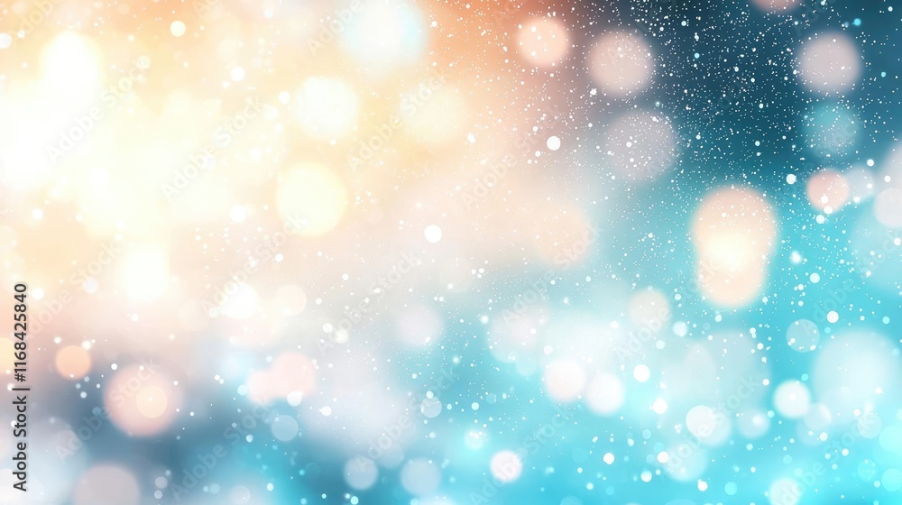 Aufkleber Galaxy abstract background concept. Beautiful abstract bokeh lights create a dreamy background effect for various designs.