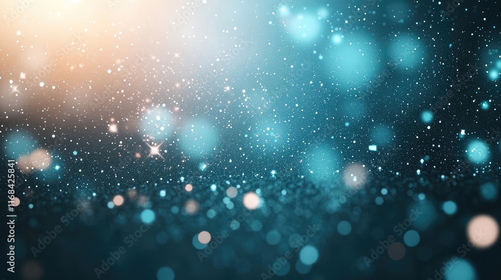 Aufkleber galaxy abstract background concept. beautiful abstract background with glowing particles and light e