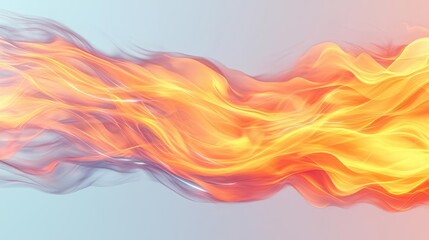 Fototapeta premium Burst abstract background concept. Dynamic and colorful abstract representation of fire flowing through space.