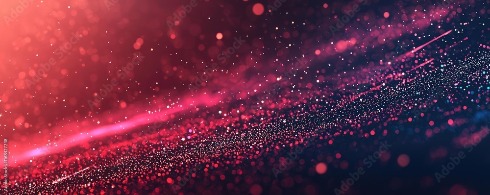 Poster Burst abstract background concept. Abstract colorful background with glowing particles and light effects.
