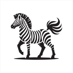 Obraz premium zebra vector illustration