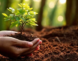  plant day greening and planting afforestation flowering 