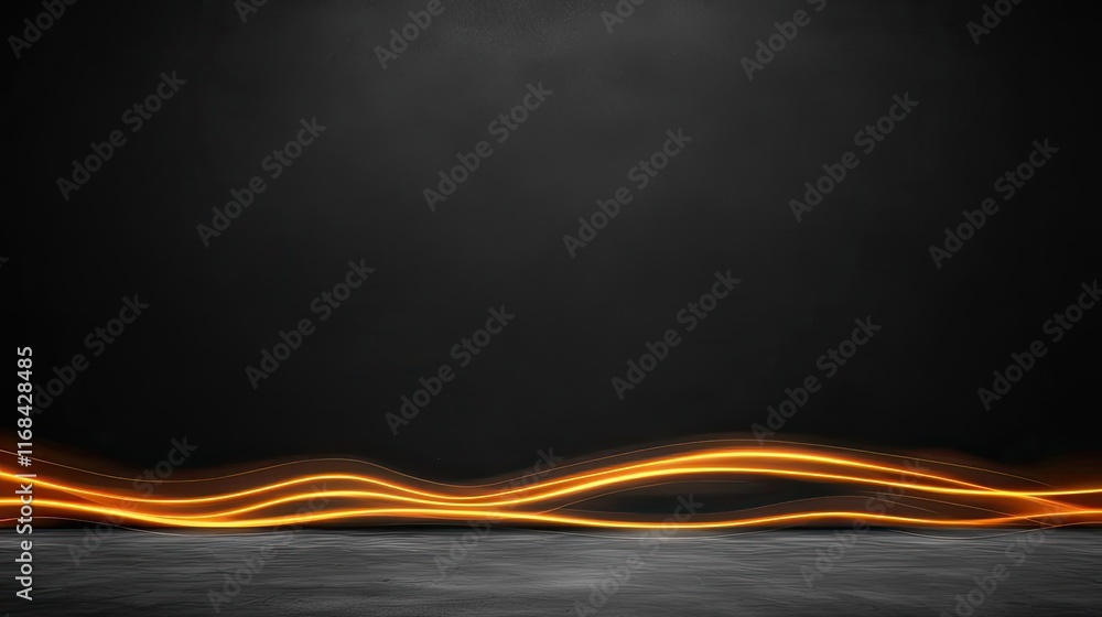 Aufkleber Chalkboard abstract background idea. Abstract background with glowing lines on a dark surface creating a modern atmosphere.