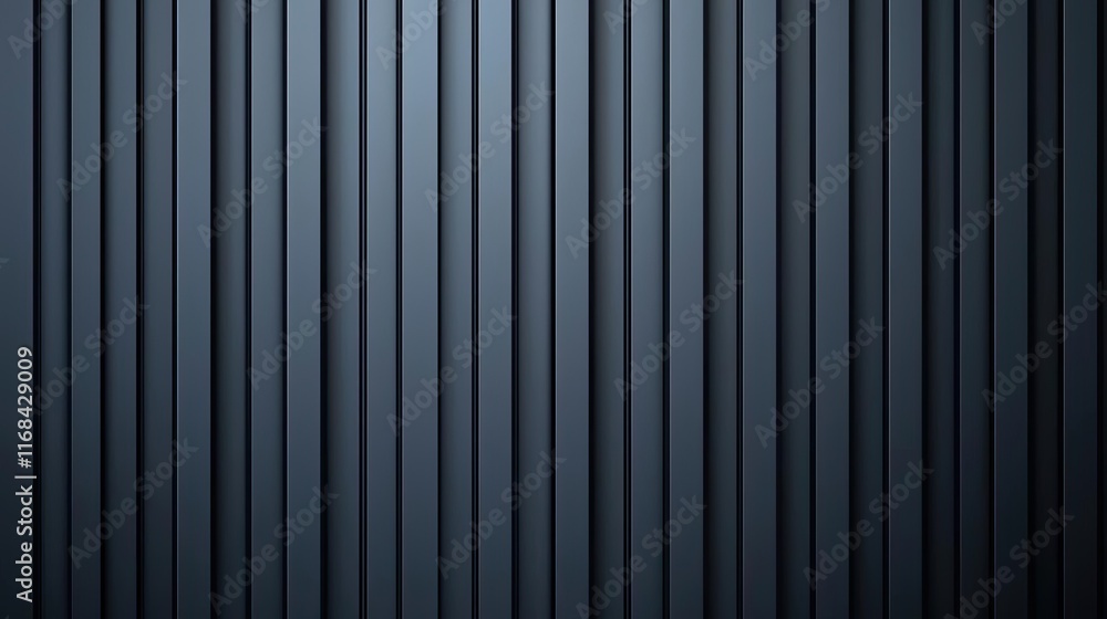 Aufkleber Grid abstract background idea. Abstract blue vertical lines creating a modern and sleek texture background.