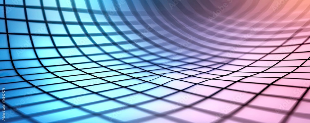 Poster Grid abstract background idea. A colorful grid pattern creates a dynamic visual effect in a modern design.