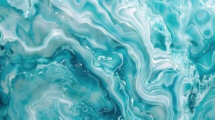 Obraz premium aqua marine seamless pattern wallpaper