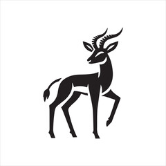 deer silhouette vector
