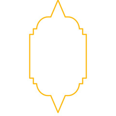 islamic window frame