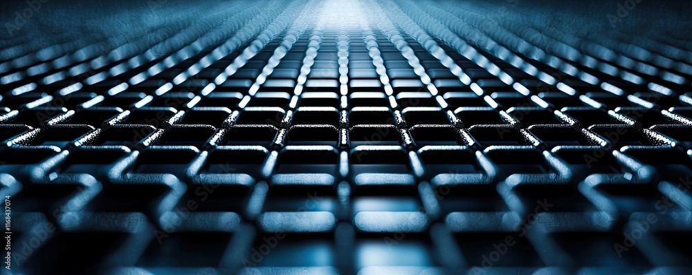 Poster grid abstract background idea. close-up of a textured metal surface, showcasing a modern industrial 