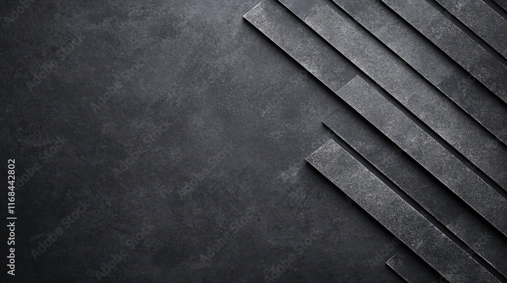 Poster Chalkboard abstract background idea. Abstract dark background with layered textures for design and creative use.