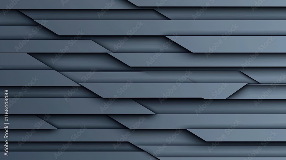 Poster Grid abstract background idea. Abstract geometric pattern with layered shapes in dark tones creating a modern design.