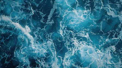 Obraz premium aqua marine seamless pattern wallpaper