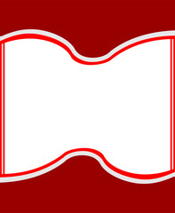 Indonesian Flag Frame