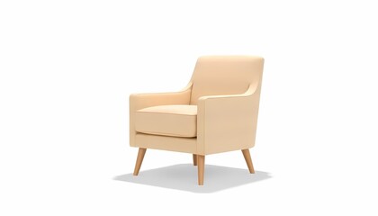  3D Render Armchair