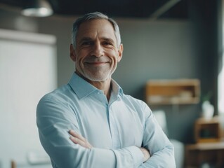Naklejka premium Business Professional, Confident and Approachable