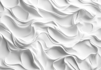 Abstract white wavy texture background. (1)