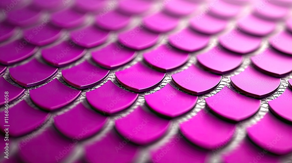 Poster mosaic abstract background concept. vibrant pink scales create a stunning texture for design project