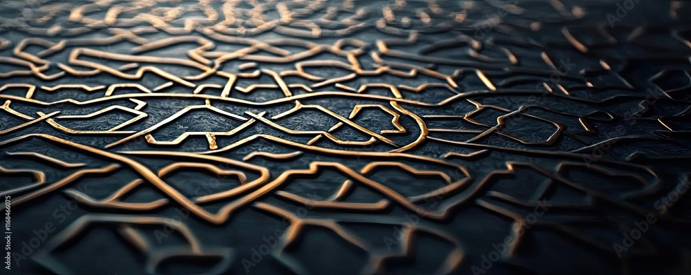 Poster Ink abstract background idea. Intricate metal design with a unique texture and pattern, suitable for design projects.