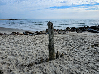 Am Hvidbjerg Strand in Dänemark