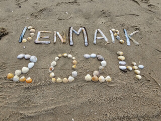 Am Hvidbjerg Strand in Dänemark