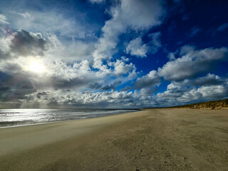 Am Hvidbjerg Strand in Dänemark