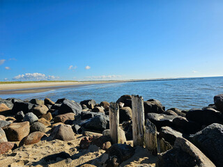 Am Hvidbjerg Strand in Dänemark