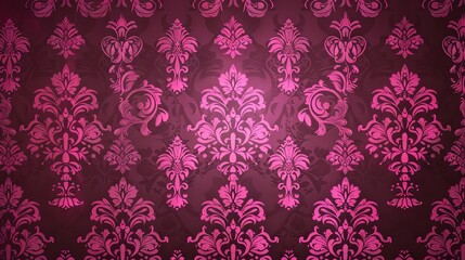 magneta pink seamless pattern wallpaper