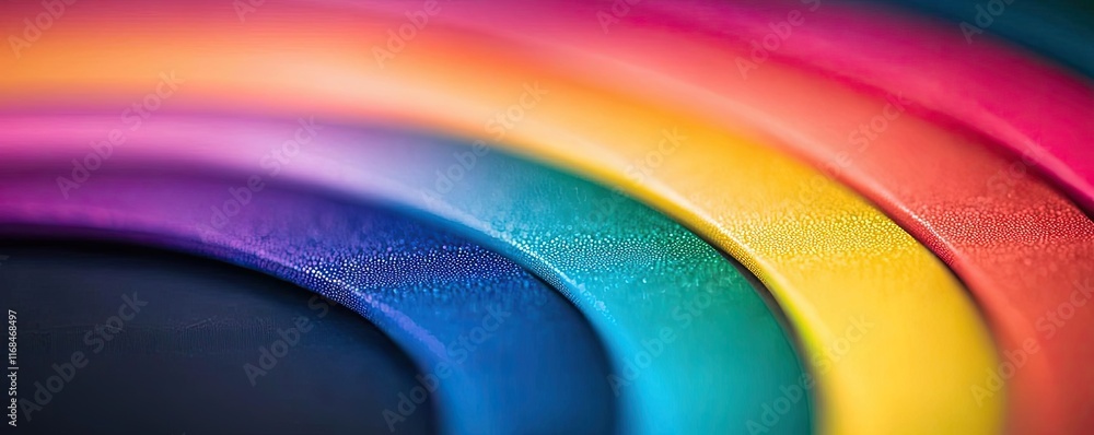 Poster rainbow abstract background concept. vibrant, colorful layers creating a stunning rainbow effect on 