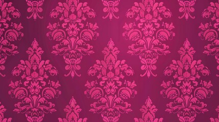 magneta pink seamless pattern wallpaper