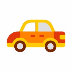 yellow taxi car silhouette car auto automobile vehicle vector transport transportation illustration drawing