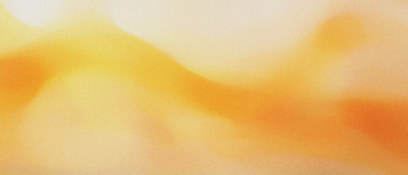 Abstract grainy noise gradient background with soft yellow and orange hues, comfort, nostalgic, home decor, or lifestyle industries. vintage or retro design projects.